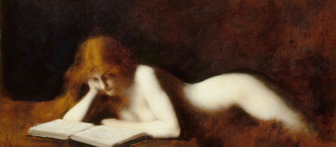 Jean-jacques-henner-the-reading