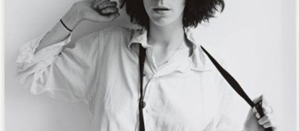 Patti Smith 1975 Robert Mapplethorpe 1946-1989 ARTIST ROOMS  Acquired jointly with the National Galleries of Scotland through The d'Offay Donation with assistance from the National Heritage Memorial Fund and the Art Fund 2008 http://www.tate.org.uk/art/work/AR00185